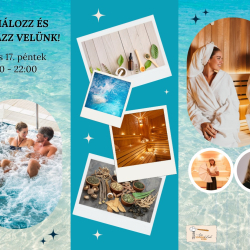 Termálozz és szaunázz velünk az Agárdi Fürdőben!