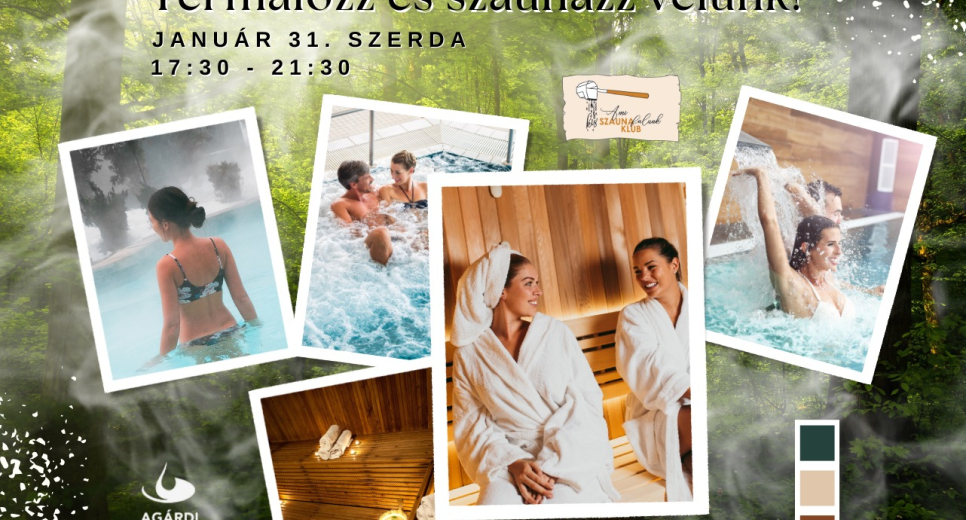 Termálozz és szaunázz velünk az Agárdi Fürdőben! Termálozz és szaunázz velünk az Agárdi Fürdőben!