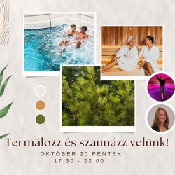 Termálozz és szaunázz velünk az Agárdi Fürdőben!