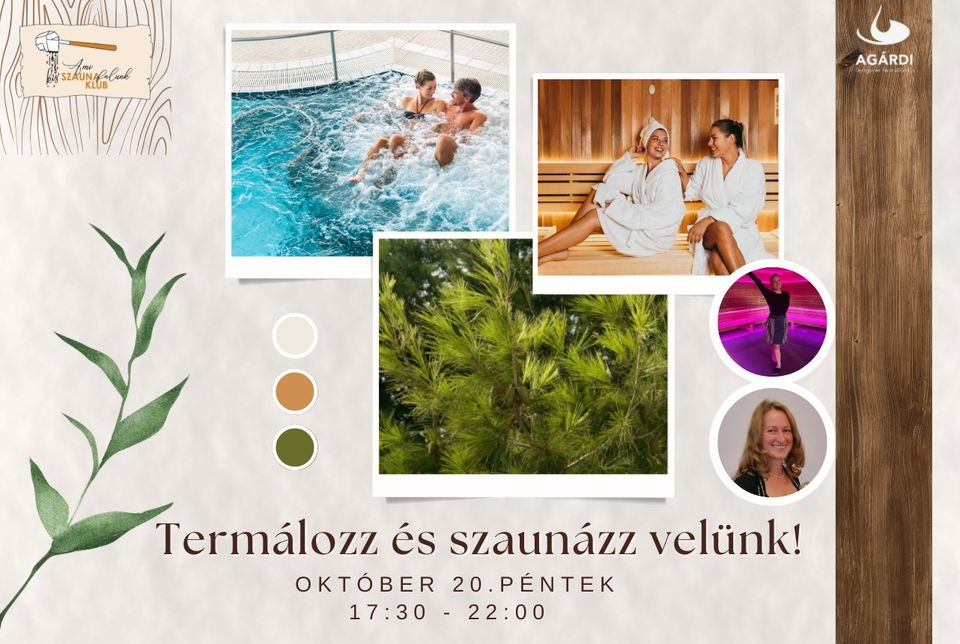 Termálozz és szaunázz velünk az Agárdi Fürdőben!