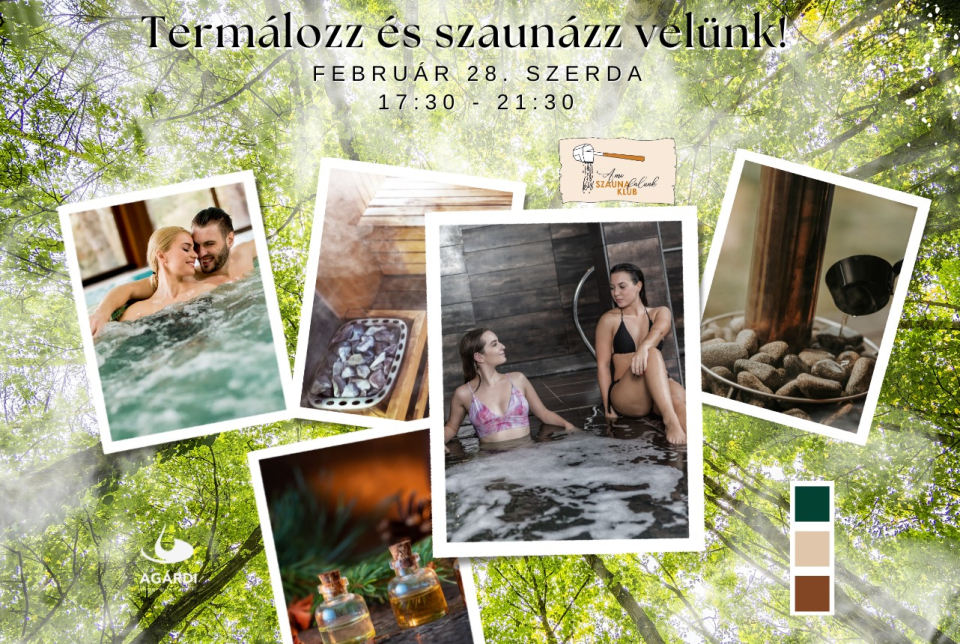 Termálozz és szaunázz velünk az Agárdi Fürdőben!