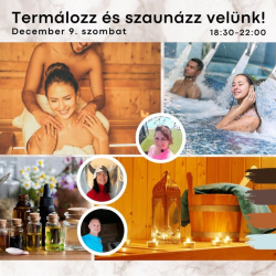 Télvarázsló éjszakai fürdőzés és szauna estre hív a Mi „kis” szaunafalunk klub!