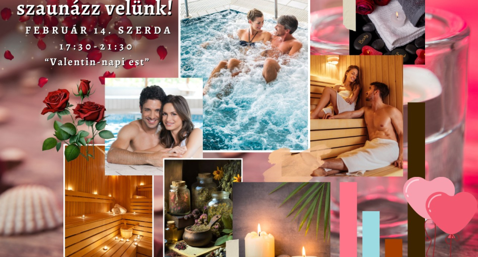 Termálozz és szaunázz velünk Valentin-napon is az Agárdi Fürdőben!