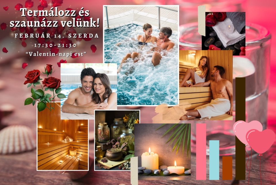Termálozz és szaunázz velünk Valentin-napon is az Agárdi Fürdőben!