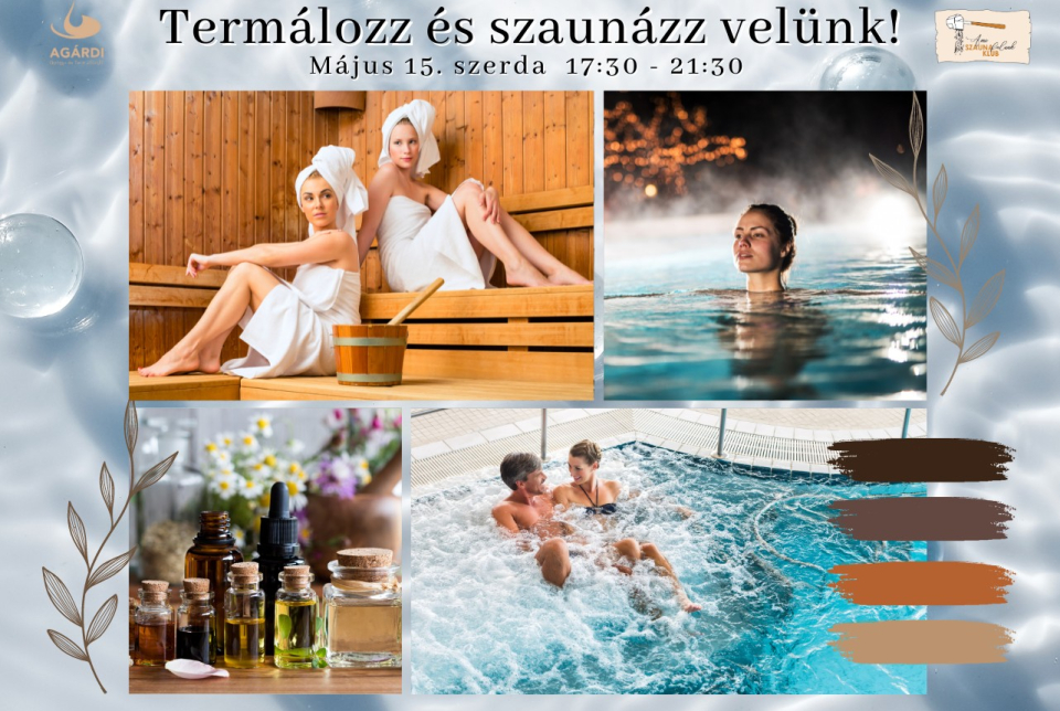 Termálozz és szaunázz velünk az Agárdi Fürdőben!