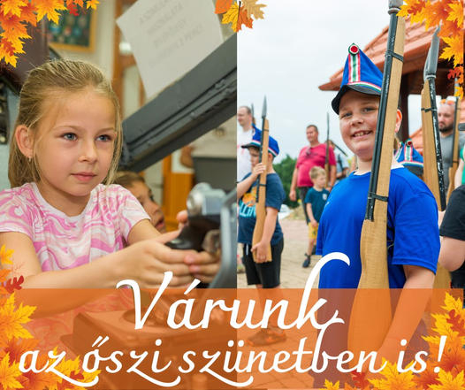 Őszi szünet a Katonai Emlékparkban