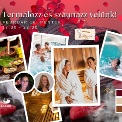 Termálozz és szaunázz velünk az Agárdi Fürdőben!