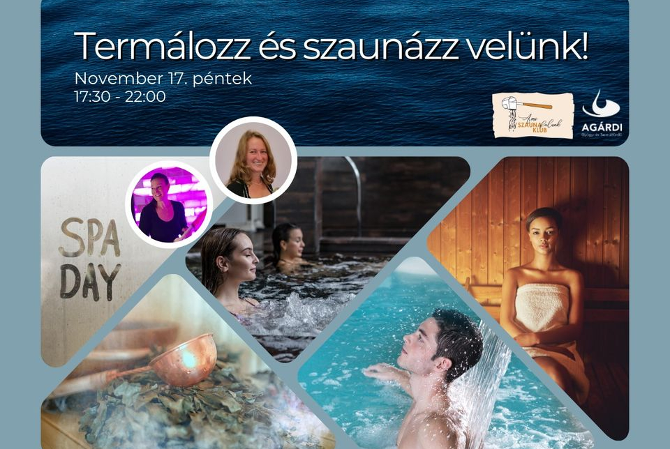 Termálozz és szaunázz velünk az Agárdi Fürdőben!