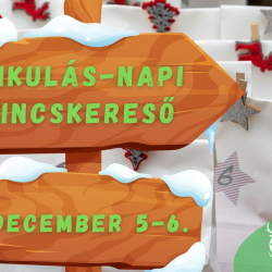 Mikulás-napi kincskereső gyermekcsoportoknak
