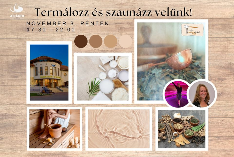 Termálozz és szaunázz velünk az Agárdi Fürdőben!