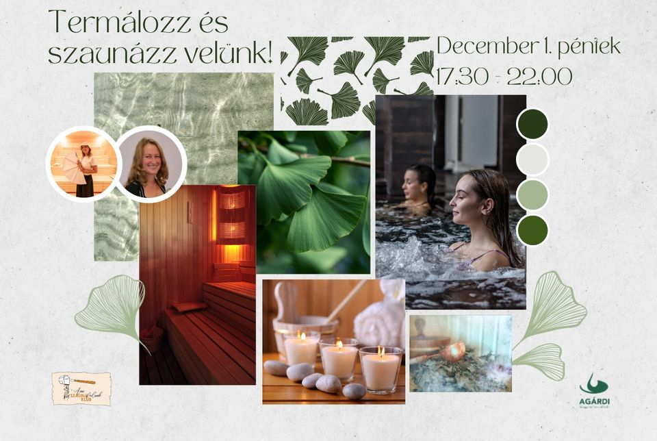 Termálozz és szaunázz velünk az Agárdi Fürdőben!
