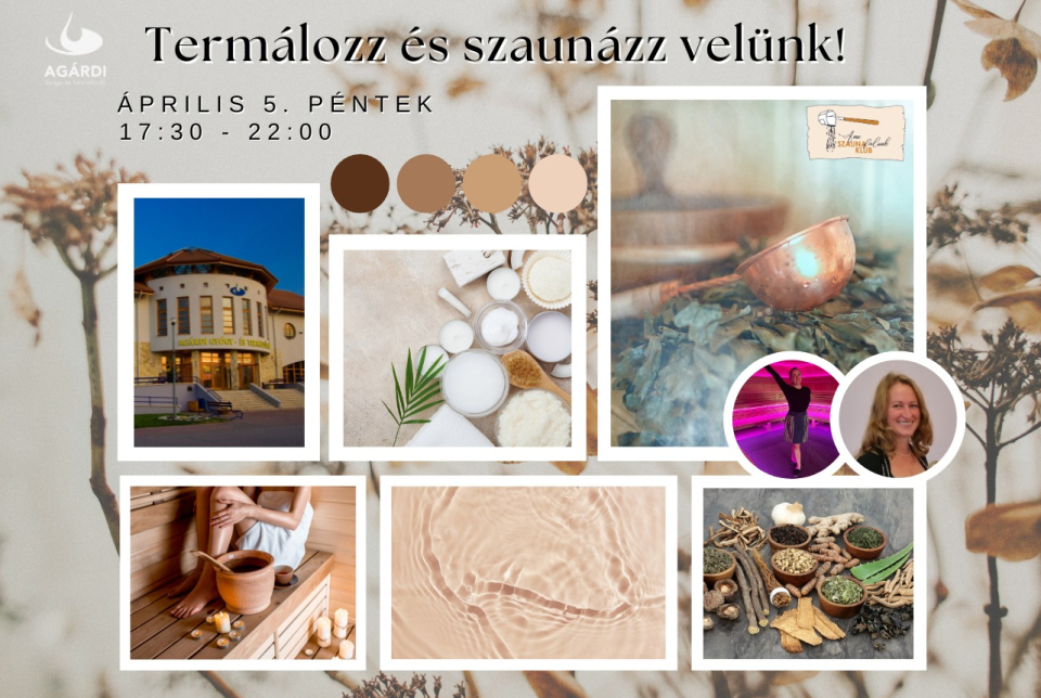 Éjszakai fürdőzés és szauna estre hív a Mi „kis” szaunafalunk klub!