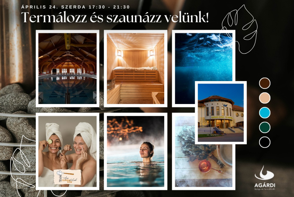 Termálozz és szaunázz velünk az Agárdi Fürdőben!