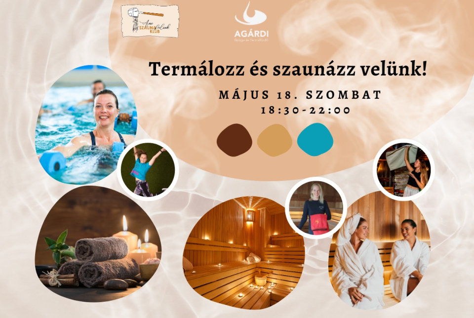 Termálozz és szaunázz velünk az Agárdi Fürdőben!