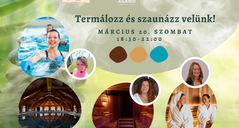 Termálozz és szaunázz velünk az Agárdi Fürdőben! Termálozz és szaunázz velünk az Agárdi Fürdőben!