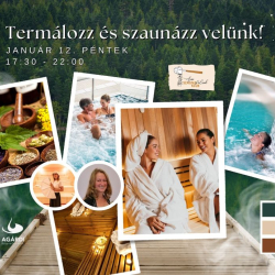 Termálozz és szaunázz velünk az Agárdi Fürdőben!