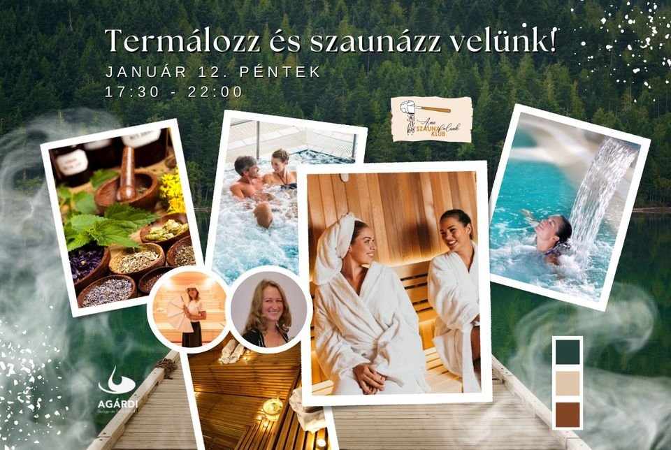 Termálozz és szaunázz velünk az Agárdi Fürdőben!