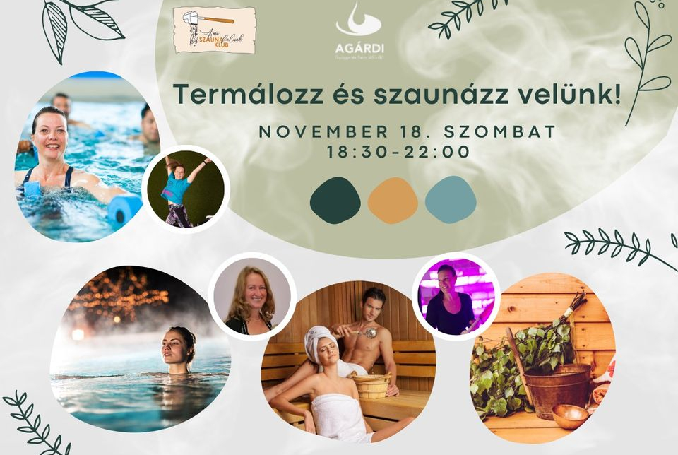 Termálozz és szaunázz velünk az Agárdi Fürdőben!