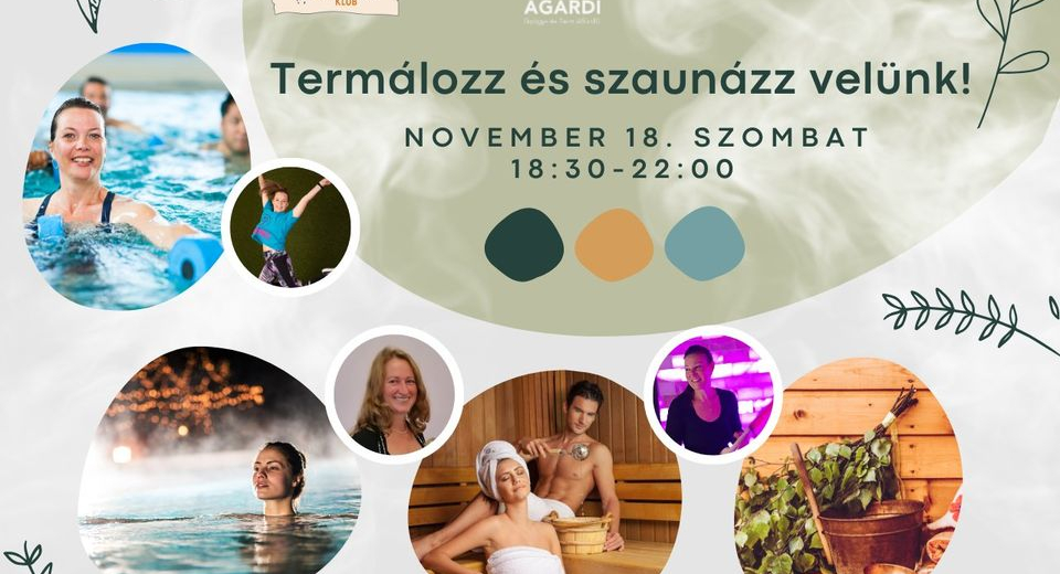 Termálozz és szaunázz velünk az Agárdi Fürdőben! Termálozz és szaunázz velünk az Agárdi Fürdőben!