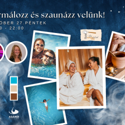 Termálozz és szaunázz velünk az Agárdi Fürdőben!