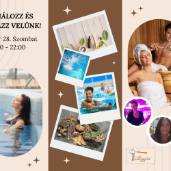 Szombat esti hőterápia éjszakai fürdőzés és szaunaest az Agárdi Fürdőben!