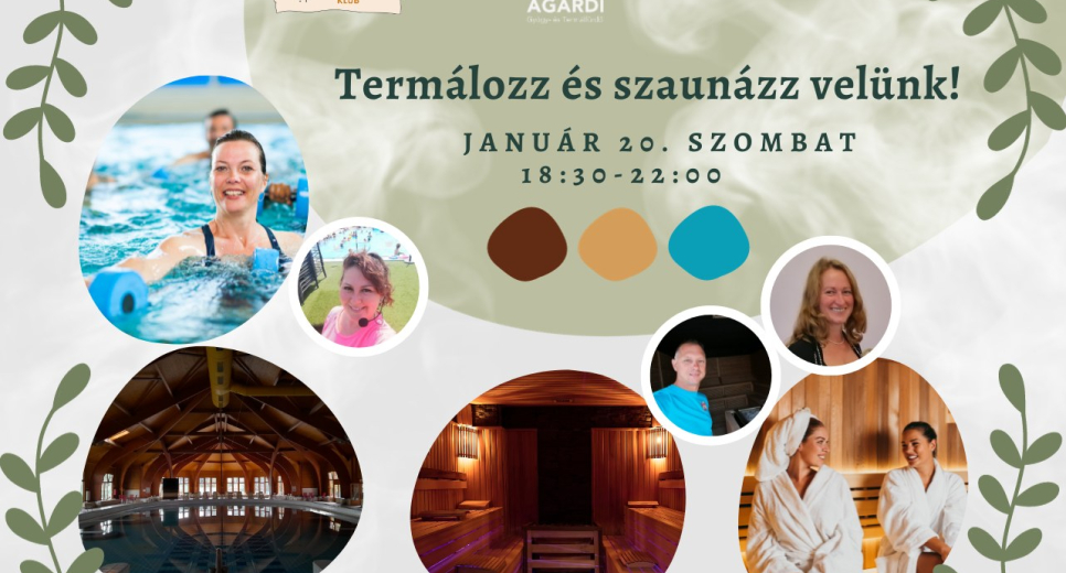 Télűző éjszakai fürdőzés és szauna est az Agárdi Fürdőben Télűző éjszakai fürdőzés és szauna est az Agárdi Fürdőben